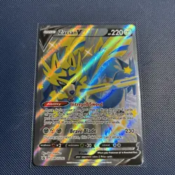Zacian V (Shiny) SWSH292 SWSH: Sword & Shield Promo Cards Holo - Image 1