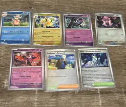 Pokemon Prismatic Evolutions Card Lot (EX,Trainer,Pokeball) - Image 2