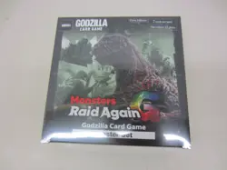 Godzilla Card Game: MONSTERS RAID AGAIN Booster Set Box Sealed New 12 Packs - Image 1
