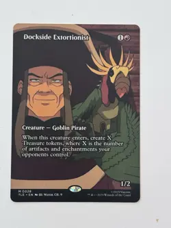 Dockside Extortionist - Foil Extended Art TLE NM MTG - Image 1