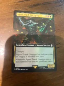 MTG Agent Frank Horrigan (Extended Art ) English PIP NM - Image 1
