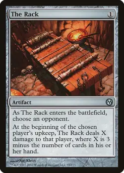 The Rack SP Duels of the Planeswalkers MTG Magic the Gathering Artifact Eng Car - Image 1