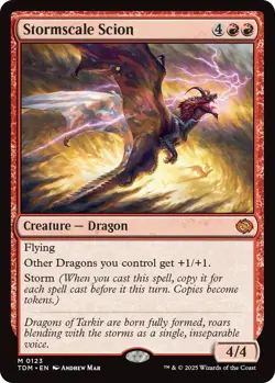 Stormscale Scion - 123 / English / Near Mint MTG - Image 1