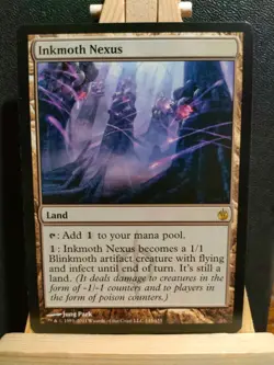 Inkmoth Nexus - Mirrodin Besieged - Rare - NM/LP (See pics) MTG - Image 1