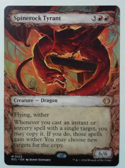 Spinerock Tyrant *Showcase Mythic Rare* Magic MtG x1 Lorwyn Eclipsed - Image 1