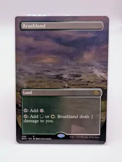 Brushland - Magic The Gathering, NM, Borderless, BRO - 298 - Image 1