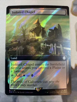 Isolated Chapel (Extended Art) (Surge Foil) -Universes Beyond: Fallout - NM - Image 1