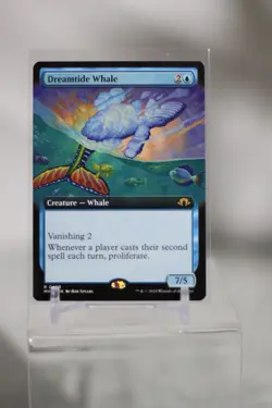 Magic The Gathering MTG - Dreamtide Whale (Extended Art) - Modern Horizons 3 - Image 1