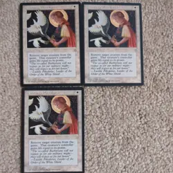 3x Swords to Plowshares Set of 3 *ICE AGE *Magic the Gathering MtG - Image 1