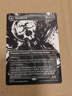 MTG Sheoldred The True Scriptures - MOM #297 (Showcase) NM x1 - Image 1