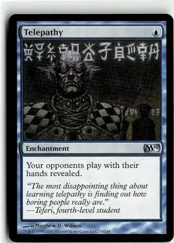 Magic the Gathering 2009 M10 Telepathy #74 - Image 1