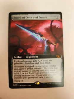 Sword of Once and Future ~ Extended Art NM-Mint, English March of the Machine - Image 1