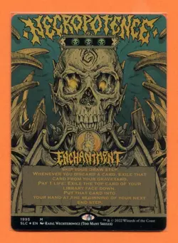 MTG - Necropotence - Secret Lair Countdown Kit (SLC) - FOIL - Image 1