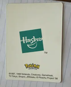 Rare Pokemon Mewtwo 1998 Nintendo Gamefreak Hasbro 3D Lenticular Promo Card - Image 2