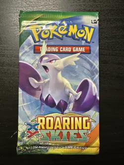Roaring Skies - Pokemon TCG 10 Card Booster Pack - SEALED - Mega Latios Art - Image 2