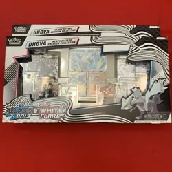 Pokemon Unova Heavy Hitters Premium Collection Costco Black Bolt White Flare 2x - Image 1