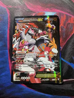 Pokemon TCG Team Magma's Groudon EX 15/34 Double Crisis Holo Rare - Image 1