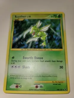 Scyther Holo Secret Rare 130/127 Pokemon Platinum LP to NM - Image 1