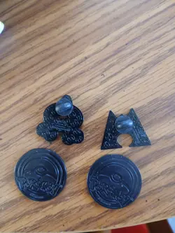 Pokemon - Team Magma and Aqua pin and coin set - Image 2