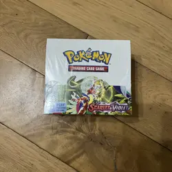 Pokemon TCG Scarlet and Violet Base Set Booster Box 36 Packs - Image 1
