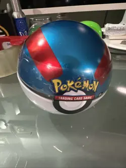 2020 Pokemon TCG PokeBall Tin - Great Ball A22 - Factory Sealed - Evolving Skies - Image 1