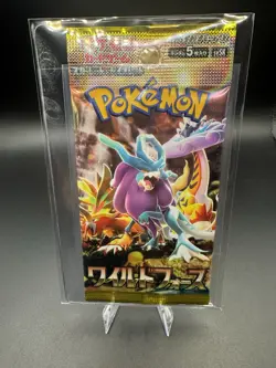 1 PACK Wild Force sv5K Pokemon TCG Japanese Scarlet Violet NEW Sealed US SELLER - Image 1