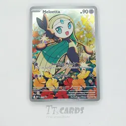Meloetta MEP 027 Promo Black Star AR - 2025 Mega Diancie Deck - Pokemon TCG - Image 1