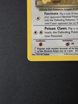 Dark Persian 6/100 Holo DMG Pokemon TCG LEGENDARY COLLECTION HOLO WOTC - Image 3