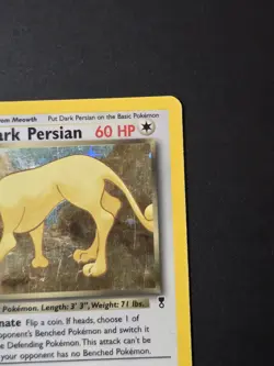 Dark Persian 6/100 Holo DMG Pokemon TCG LEGENDARY COLLECTION HOLO WOTC - Image 5