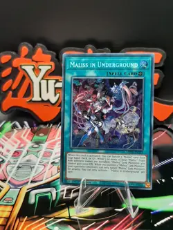 Yu-Gi-Oh! Maliss In Underground MP25-EN127 Secret Rare 1st Ed NM - Image 1