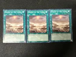 Yugioh *Demise of the Land X3 Common* (LP) OP14-EN019 Free Shipping - Image 1