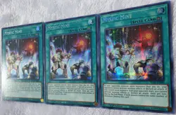 Yugioh 3x Mystic Mine MP20-EN080 Prismatic Secret Rare 1st Edition NM Playset - Image 5