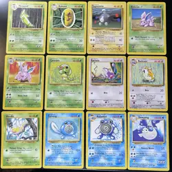 Pokemon TCG Base Set Unlimited 51 Card Lot, No Holos, NM/LP - Image 3