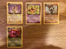 Pokemon TCG Team Rocket WOTC Incomplete Common/Uncommon Set 37 Cards NM-NP - Image 3