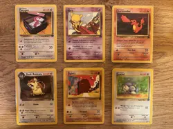 Pokemon TCG Team Rocket WOTC Incomplete Common/Uncommon Set 37 Cards NM-NP - Image 4
