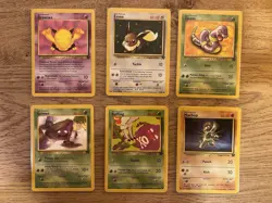 Pokemon TCG Team Rocket WOTC Incomplete Common/Uncommon Set 37 Cards NM-NP - Image 5