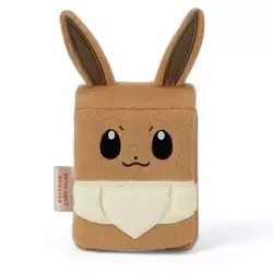 Pokemon Center Japanese Plush Deck Case Eevee - TCG Cards Fuzzy Flocked - Image 2