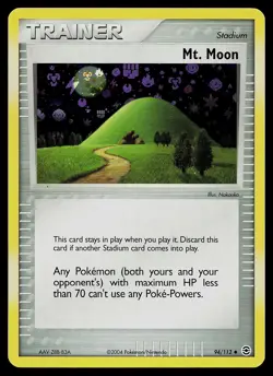 Pokemon Card - Mt. Moon FireRed & LeafGreen 94/112 Uncommon Reverse Holo - Image 1