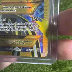 Pokemon Primal Kyogre-EX TCG Full Art Ultra Rare Card Ancient Origins 96/98 Holo - Image 2