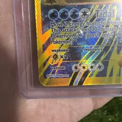 Pokemon Primal Kyogre-EX TCG Full Art Ultra Rare Card Ancient Origins 96/98 Holo - Image 3