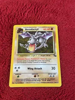Aerodactyl 1/62 Fossil Holo Wotc Pokemon Card Played 1999 - Image 5