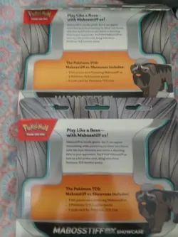 POKEMON TCG MABOSSTIFF EX SHOWCASE BOX LOT OF 2 BRANDNEW - Image 2