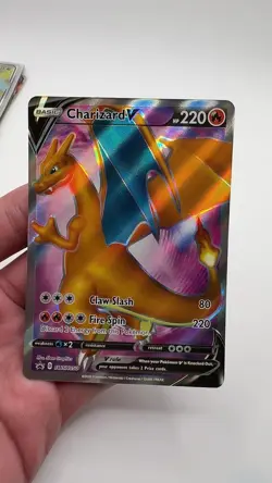 SWSH: Sword & Shield Promo Cards #SWSH050 Charizard V Holo - Image 1