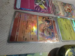 Prismatic Evolutions Eevee / Leafeon 4 Card Bundle With Tin - Image 5