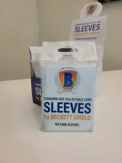 15 PACK Beckett Shield Standard Size Card Soft Sleeves (1500 Count) Penny Sleeve - Image 3