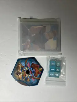 Disney Lorcana - Azurite Sea Trove Contents Lore Counter Dice and Card Dividers - Image 1