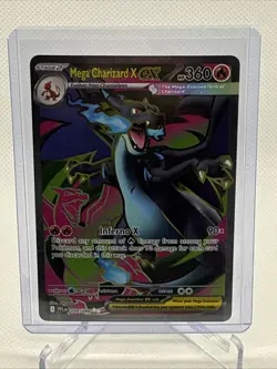 Mega Charizard X EX 109/94 Pokemon Card / Mega Sharpedo Ex Sir 127/94 - Image 2