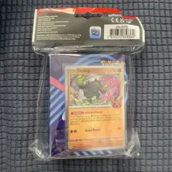 Pokemon TCG Stellar Crown New Mini Portfolio W/O 30 Cards & 1 Sleeved Promo Inc - Image 2