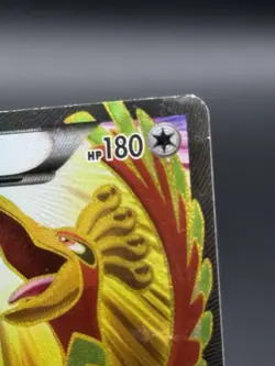 Ho-oh EX - 121/122 - Full Art Ultra Rare Holo Breakpoint Pokemon Card HP Crease - Image 4