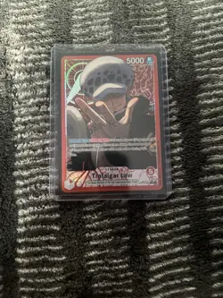 One Piece TCG OP14-001 Trafalgar Law Leader Alt Art AA Card Game CCG English - Image 2